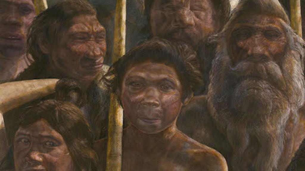 Homínidos de Atapuerca.