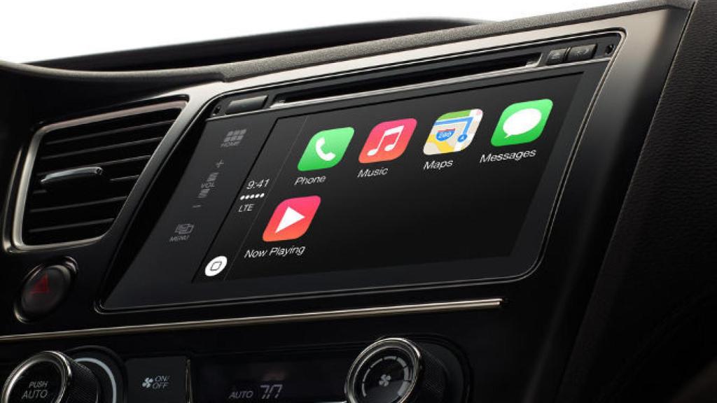 Coche con Apple CarPlay