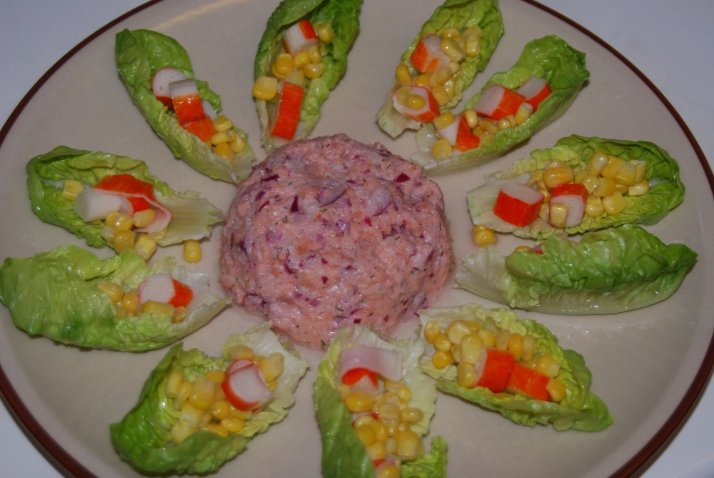 Tartar de salmón