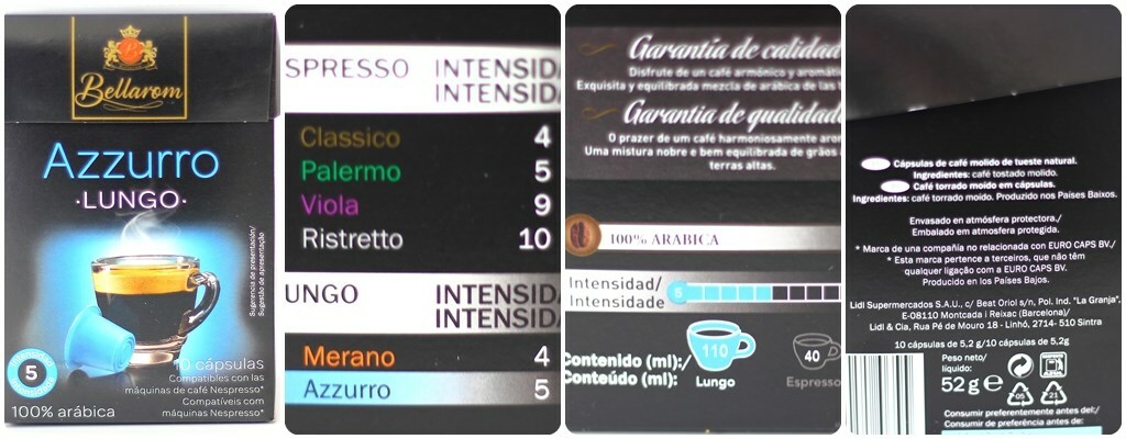 Cápsulas de café de Lidl