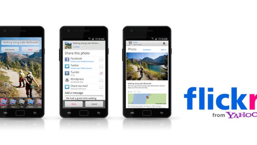 Flickr para Android se rediseña y ahora ofrece un TB de almacenamiento gratis