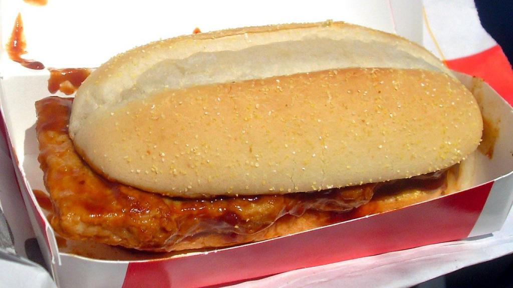comida desaparecida mcrib