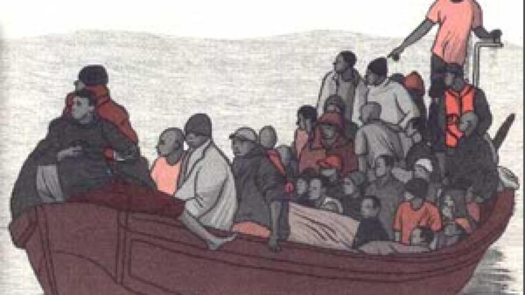 Image: La vuelta al mundo de un forro polar rojo