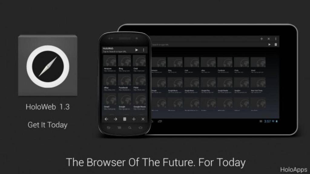 Holoweb browser: Navega rápido y con estilo Holo
