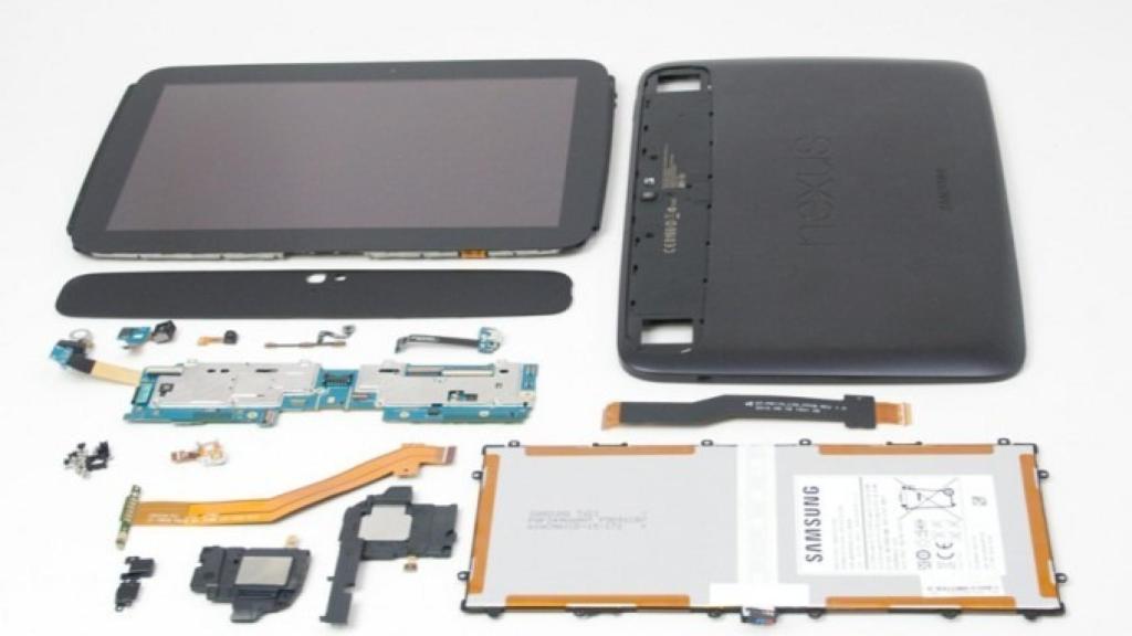 La Nexus 10 tiene todo el interior de Samsung