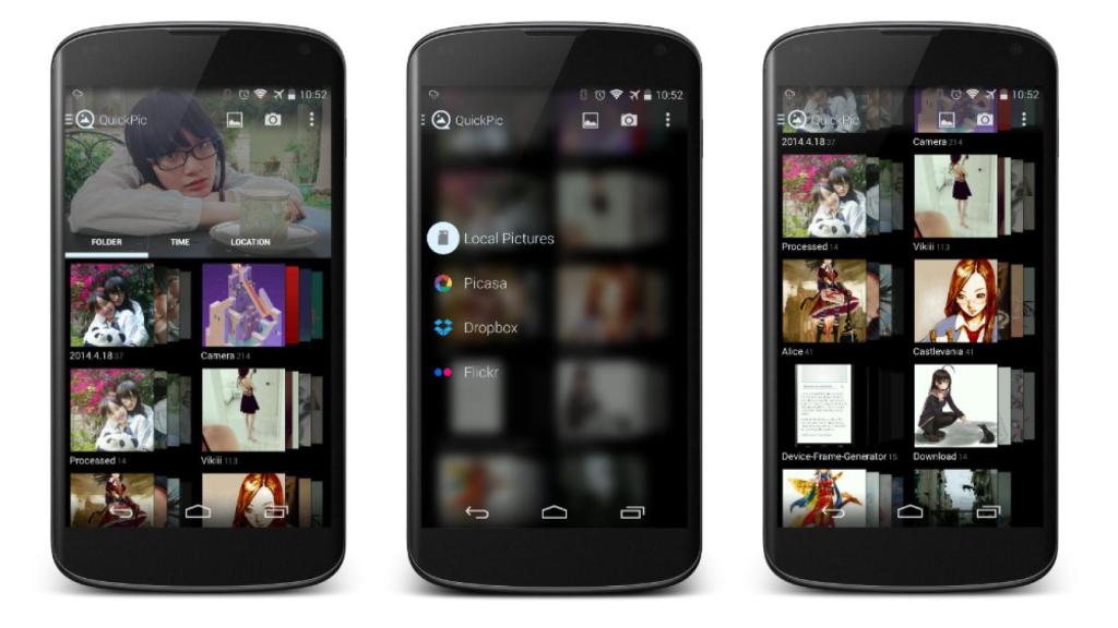 Así será el gran rediseño de QuickPic; al estilo Google Camera