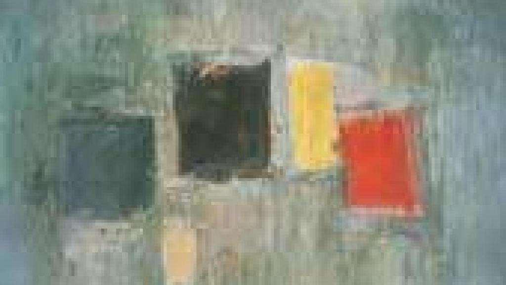 Image: Esteban Vicente entre  Gris y Zurbarán