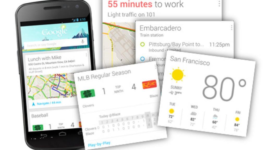 Google Search, Google Now, el asistente vocal inteligente de Android