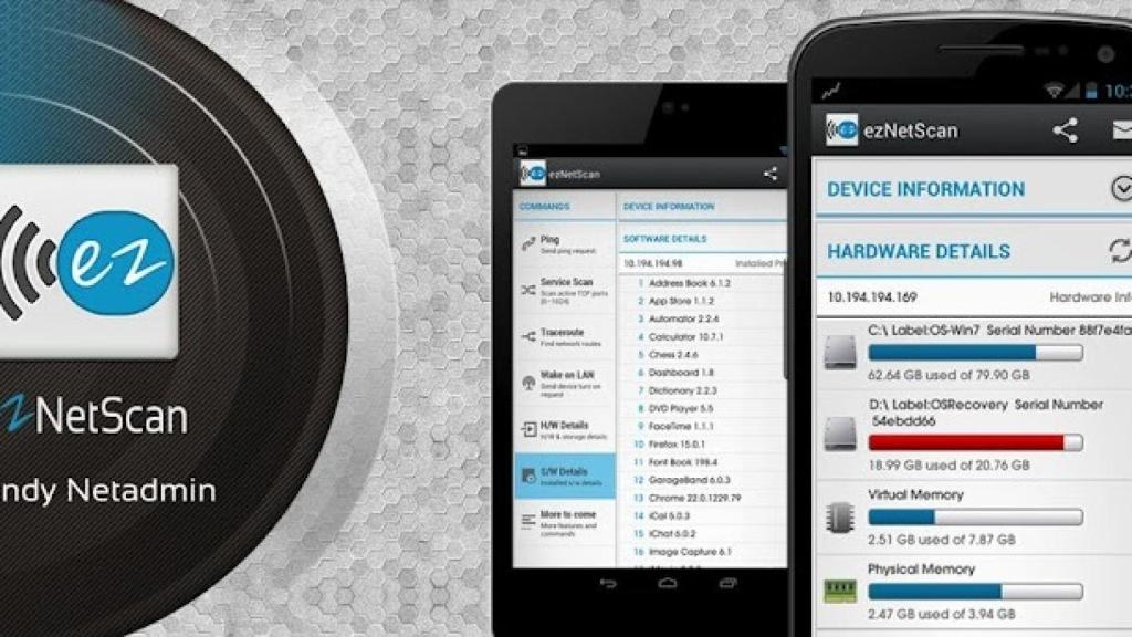 Tu WiFi bajo vigilancia desde cualquier Android con ezNetScan