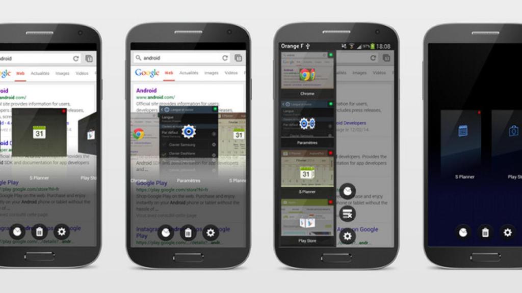 Fancy Switcher mejora la multitarea mediante tarjetas deslizables