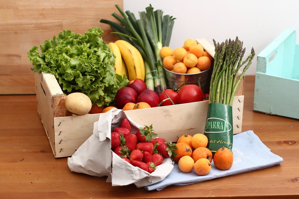 dieta mediterránea, guia frutas verduras de temporada