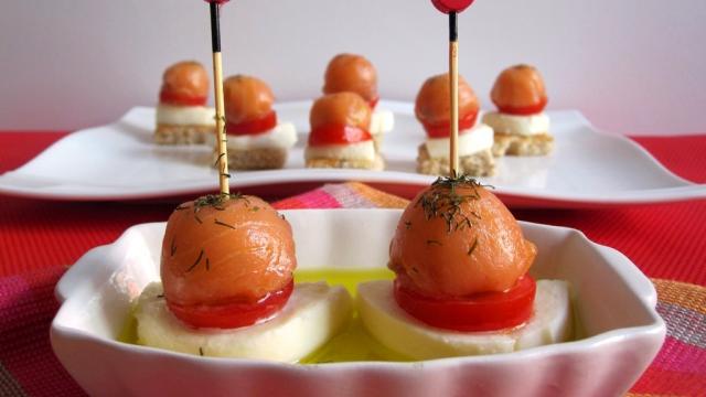 Bocaditos de salmón 0