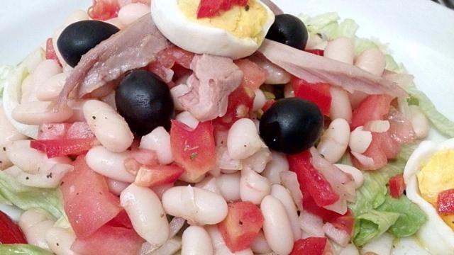 Ensaladilla de alubias