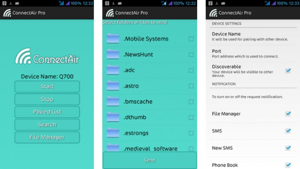 ConnectAir, conecta tu PC y Android a través de WiFi