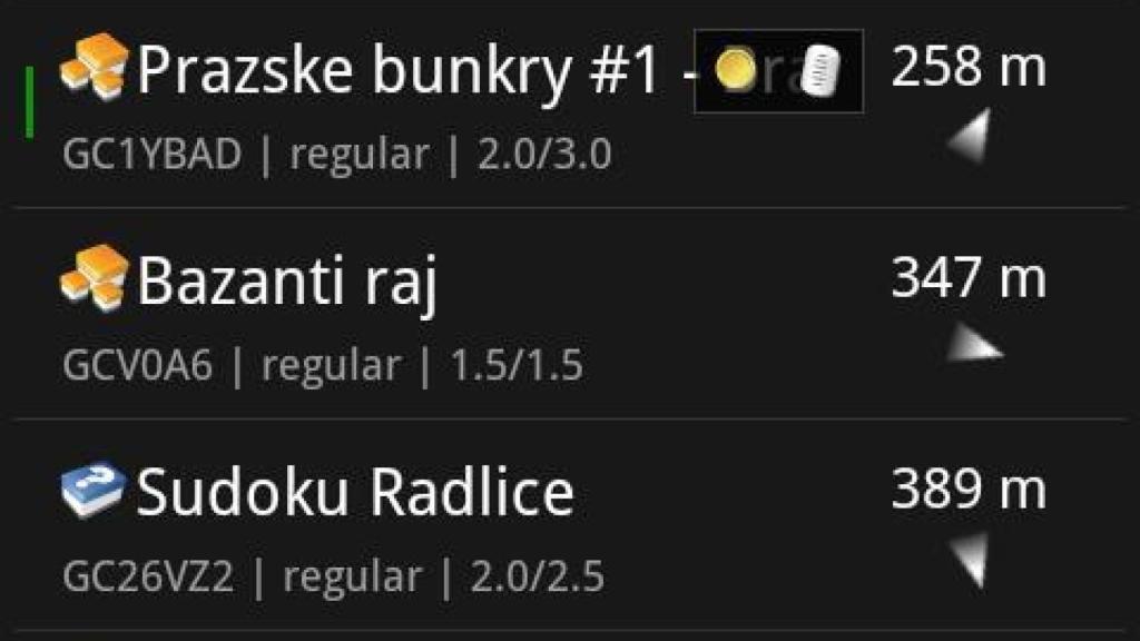 Geocaching en tu Android con C:Geo