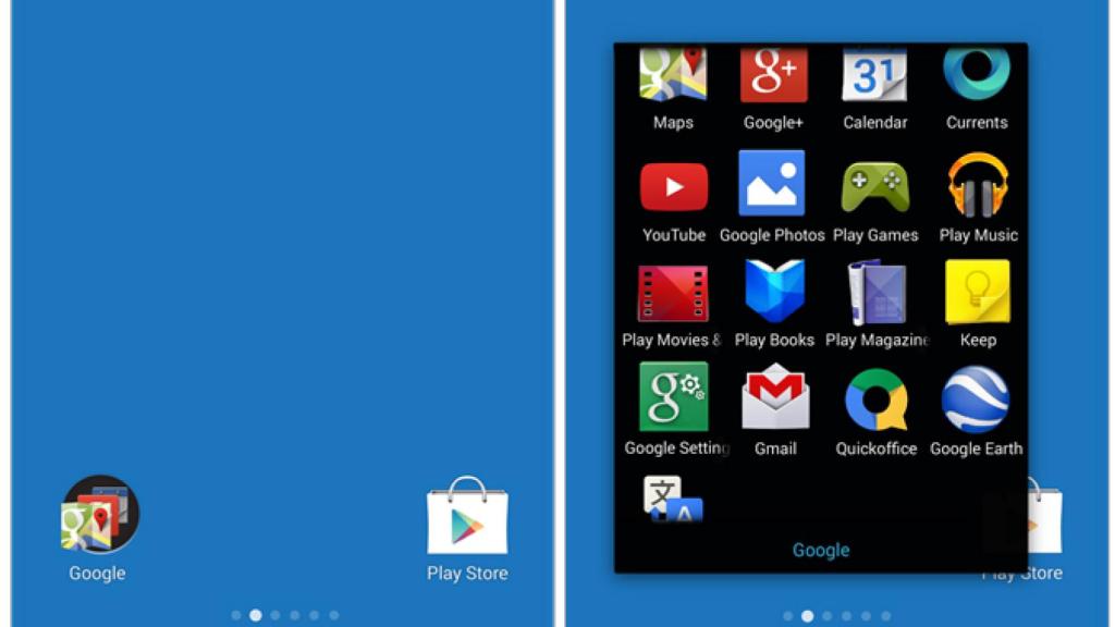 Android 4.4 podría incluir el launcher Google Experience, disponible desde Google Play