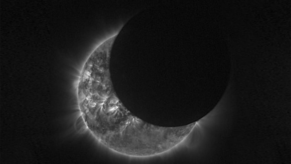 Image: Eclipse para recibir la primavera