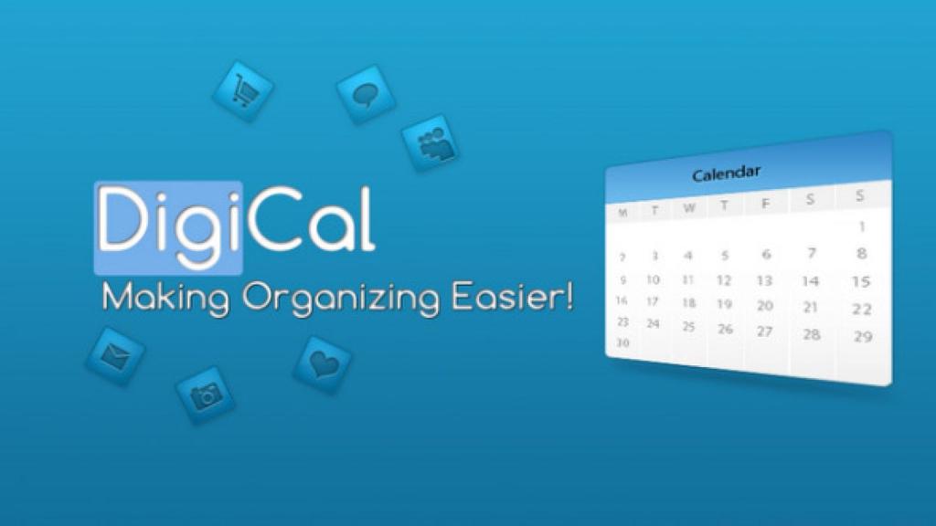 Digical: Un calendario completo, elegante y claro