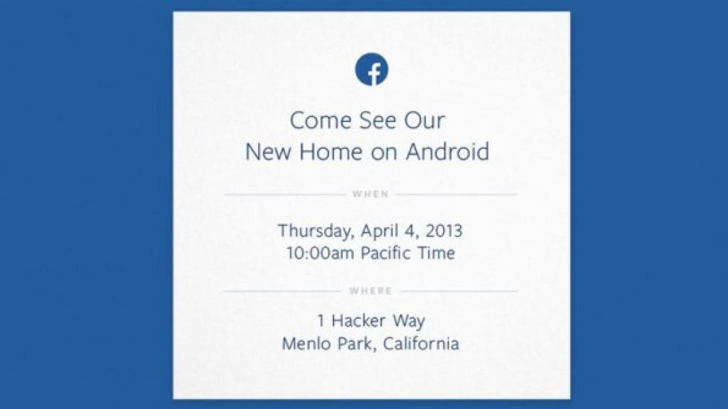 Facebook hará de Android su hogar
