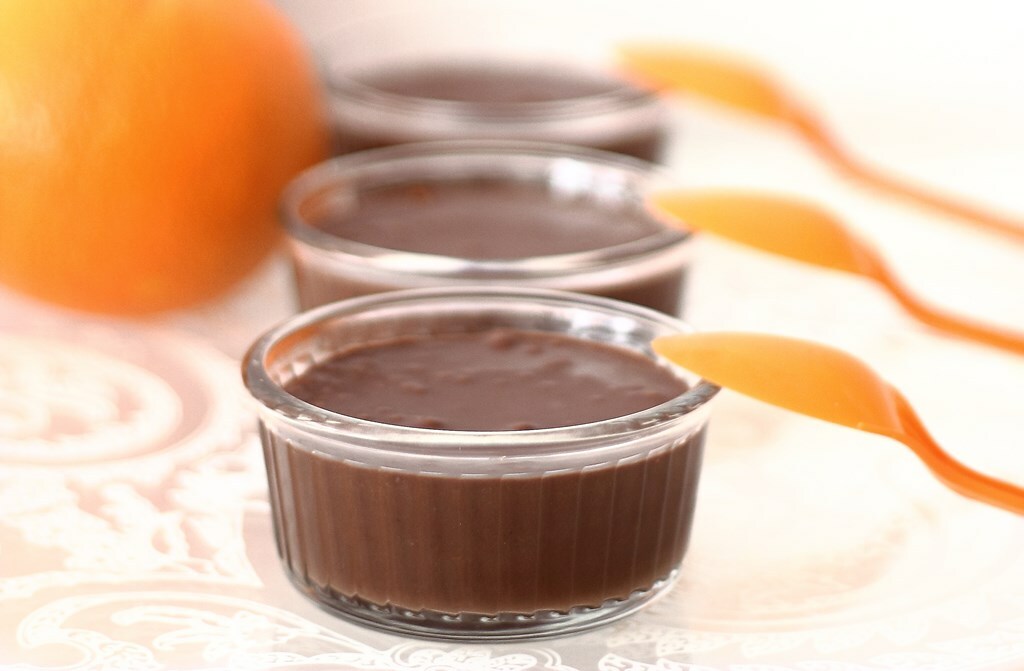Crema de chocolate y naranja