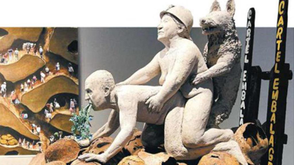 Image: Bartomeu Marí se ve obligado a abrir la exposición tras las presiones recibidas