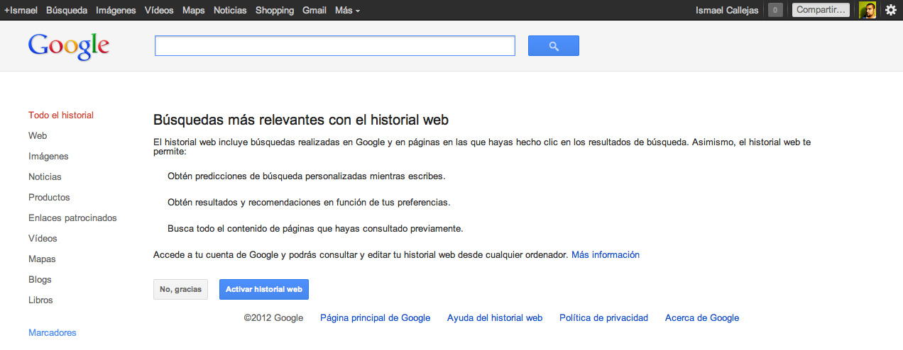 historial busqueda google 1