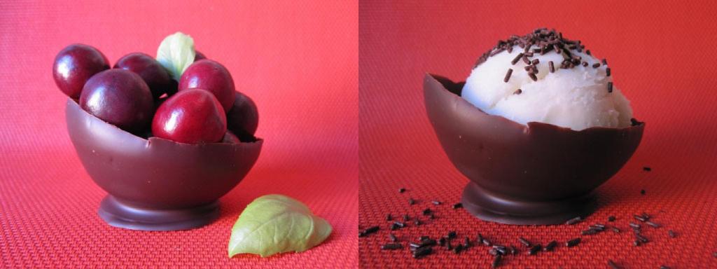 Copa de chocolate, microondas 0-1 Duo