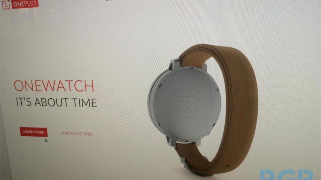 ¿Es este el OnePlus OneWatch?