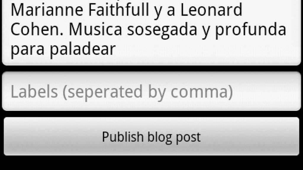 Blogger al completo en tu Android con Blogger-Droid