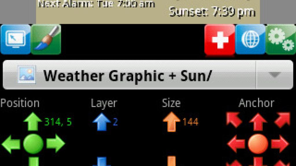 Crea tu propio widget del tiempo con BITS para Android