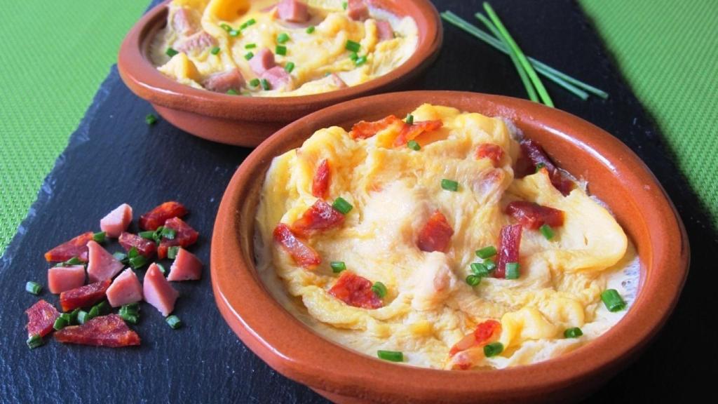 Tortilla francesa en un minuto 0