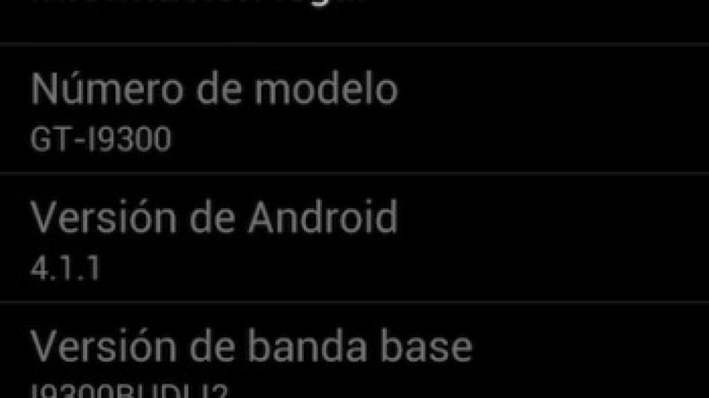 Samsung Galaxy S3 se actualiza oficialmente a Android 4.1.1 Jelly Bean mediante OTA