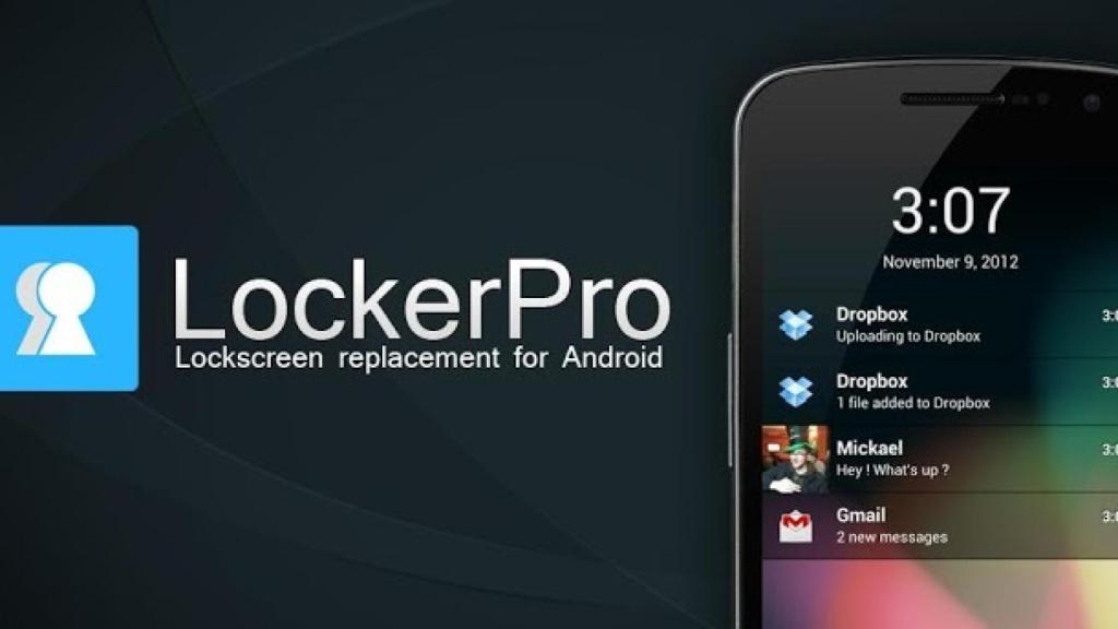 Todas las notificaciones en la pantalla de desbloqueo con LockerPro