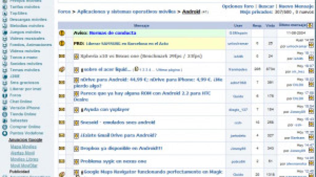 Los foros de Android en español