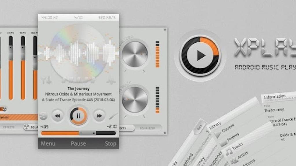 Xplay Music Player: Un gran reproductor y ecualizador de música para Android
