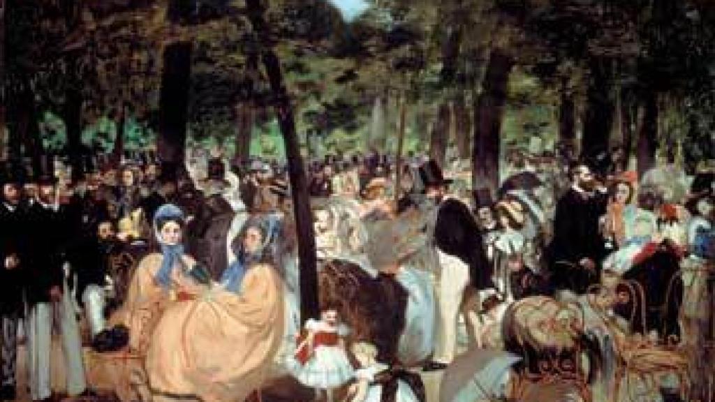 Image: Manet entre los suyos