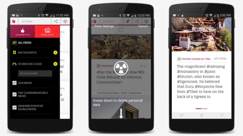 Courier, el lector de noticias seguro que James Bond utilizaría