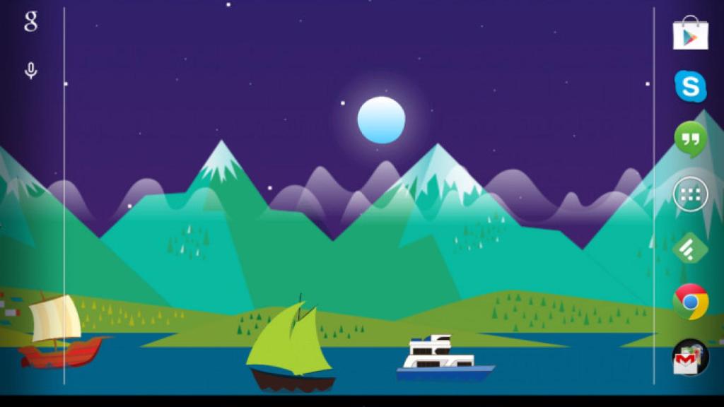 Los mejores iconos y fondos de pantalla para Android: Buttons y Mountains Now
