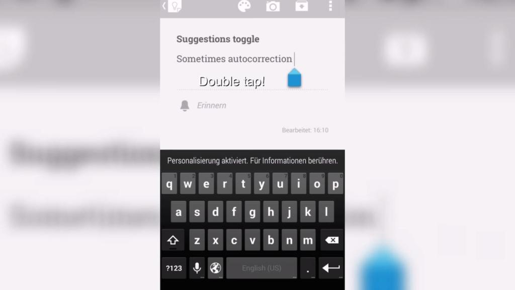 Activa o desactiva la autocorrección mediante doble pulsación con este módulo Xposed