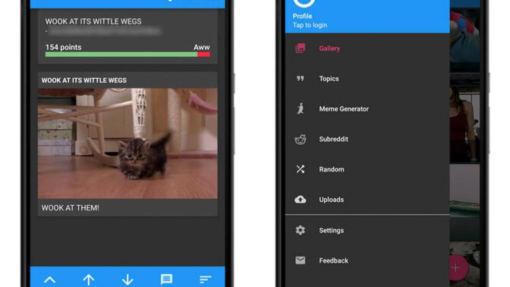 Open Imgur, un cliente libre para Imgur y con Material Design