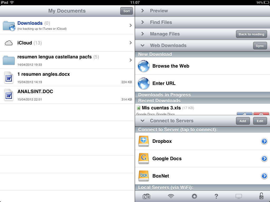 la GoodReader_inicio