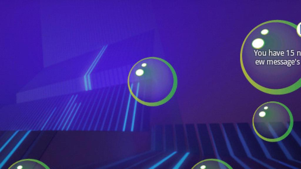 Live Wallpaper: tus notificaciones flotan por tu pantalla con Notification Bubbles