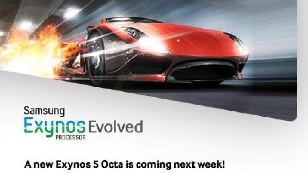 Samsung presentará un nuevo Exynos 5 Octa la semana que viene