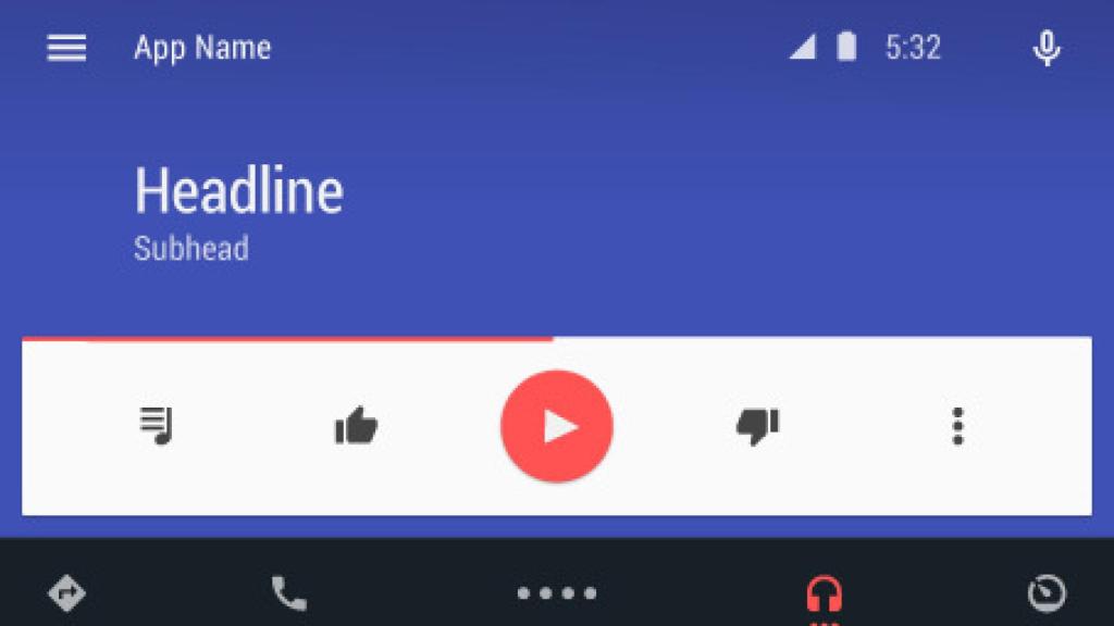 Nuevas imágenes de Android Auto: interfaz para evitar distracciones