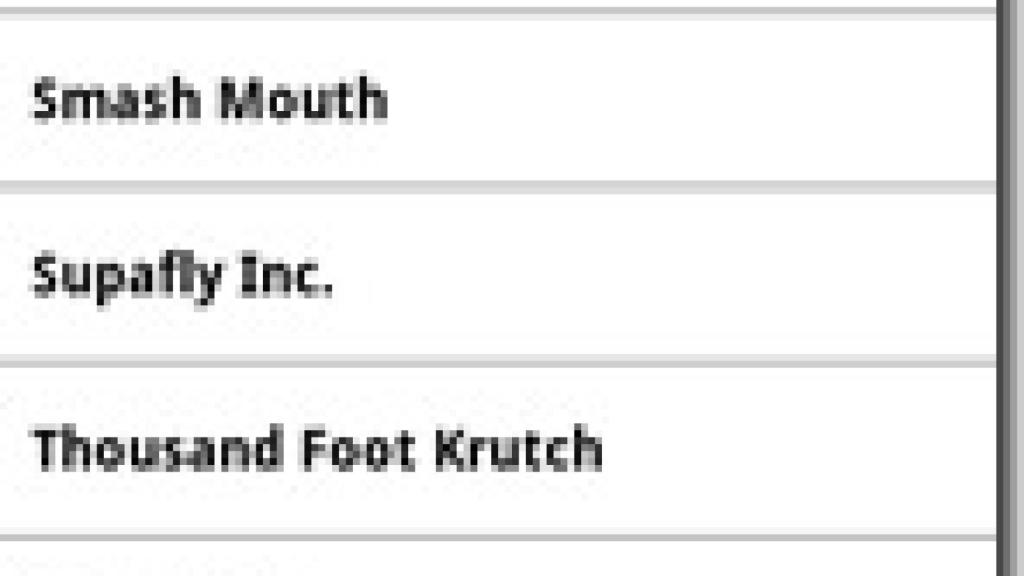 bTunes: el reproductor de Apple en tu Android