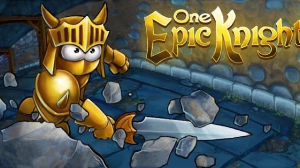 Corre con todas tus fuerzas hasta el tesoro de la mazmorra en One Epic Knight