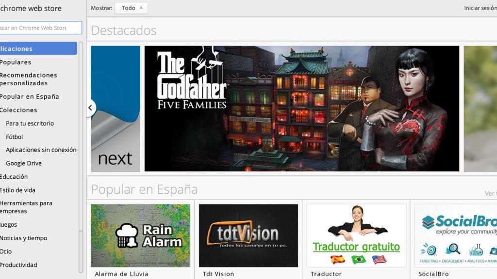 Chrome Web Store ya permite instalar aplicaciones sin usar cuenta de Google