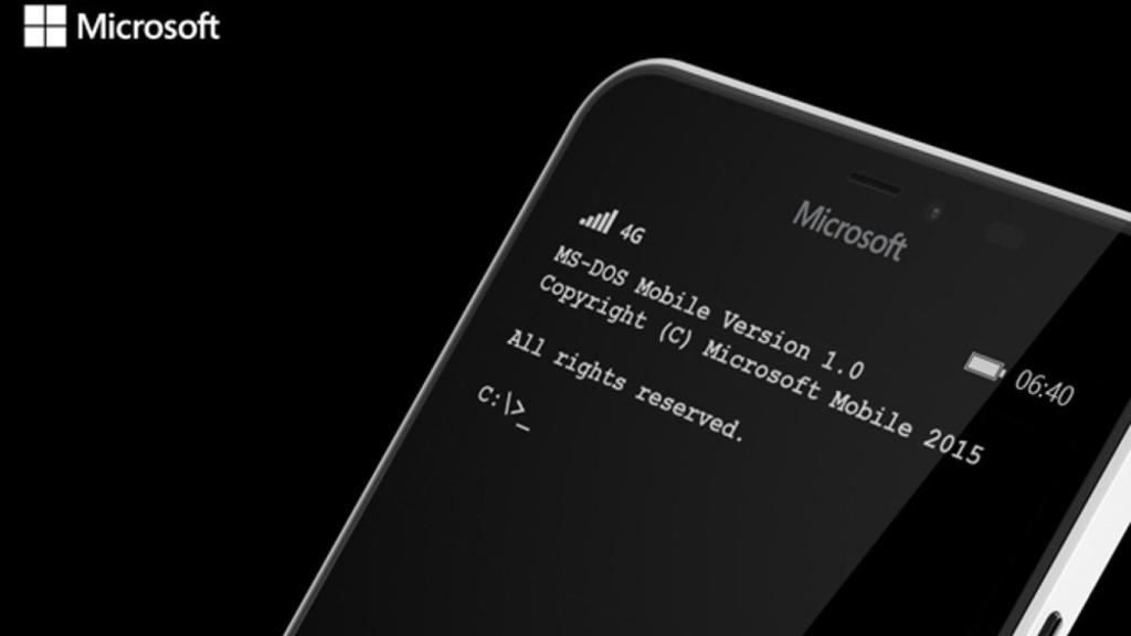 ms-dos windows phone port