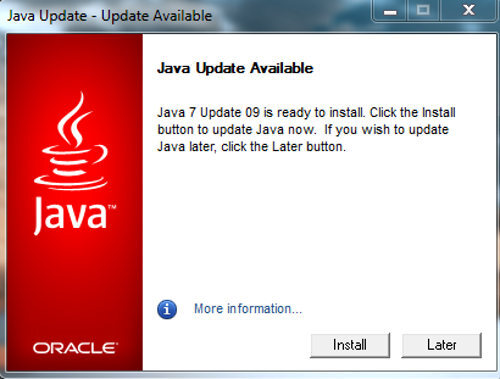 java actualizacion