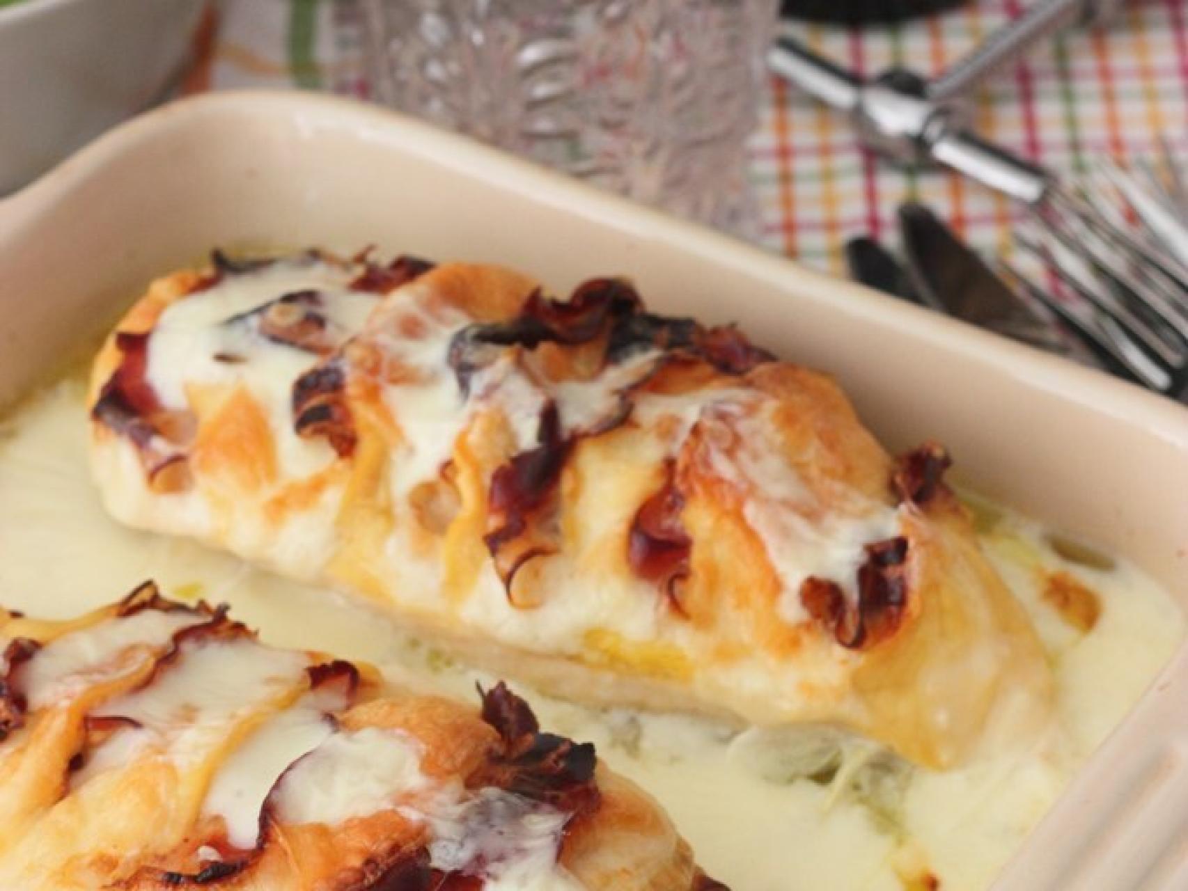 Pechugas de pollo Hasselback